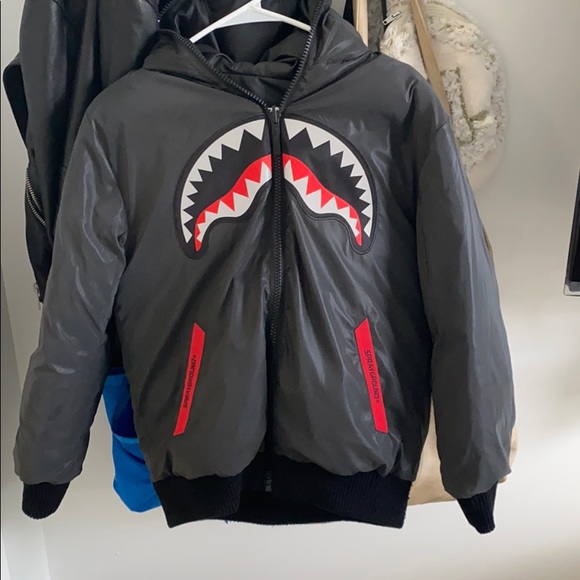 Sprayground rare 3M reversible puffer jacket - Picture 3 of 6